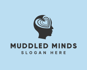 Dating Mind Psychology logo design