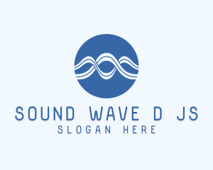 Generic Biotech Waves logo design