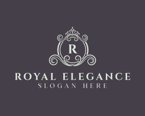 Majestic Elegant Crown logo design