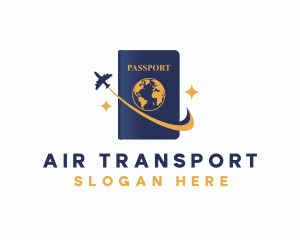 Air Travel Passport logo design