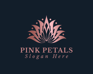 Lotus Flower Petal logo design