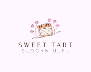 Microwave Pastry Baking logo design