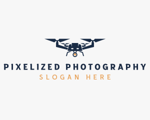 Surveillance Camera Drone logo design