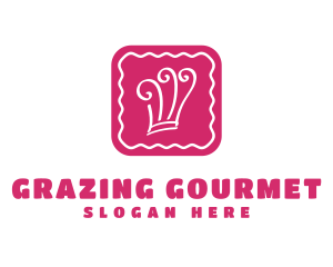 Pink Confectionary Kitchen logo design