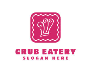 Pink Confectionary Kitchen logo design