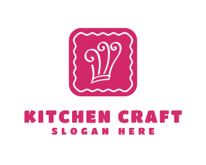 Pink Confectionary Kitchen logo design