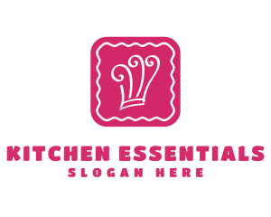 Pink Confectionary Kitchen logo design