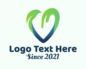 Heart Leaf Environmentalist  logo