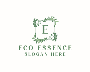 Eco Foliage Leaf logo design