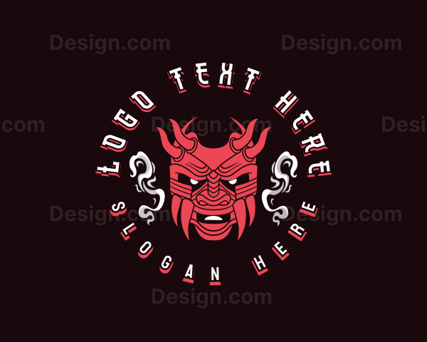 Japanese Demon Smoke Logo