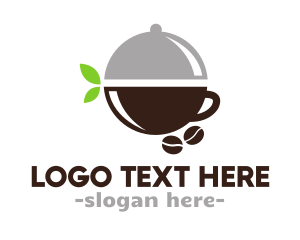 Cloche Coffee Bean Cup logo