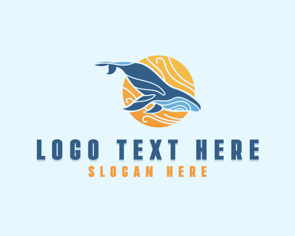 Sperm Whale logo example 3