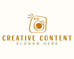 Cute Camera Photography logo design