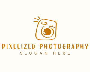 Cute Camera Photography logo design