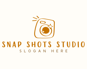 Cute Camera Photography logo design