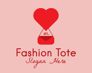 Heart Fashion Purse  logo design