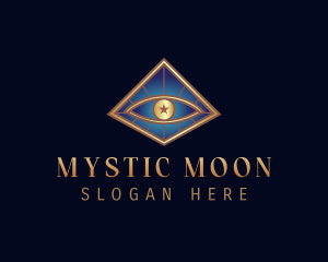 Pyramid Eye Mystic logo