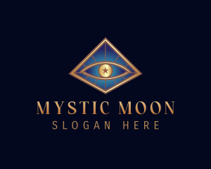 Pyramid Eye Mystic logo design