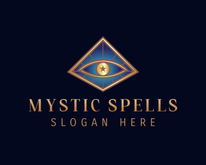 Pyramid Eye Mystic logo