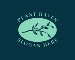 Organic Herbal Plant logo design