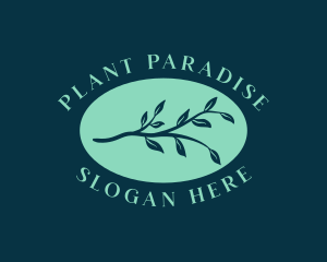 Organic Herbal Plant logo design