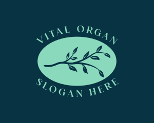 Organic Herbal Plant logo design