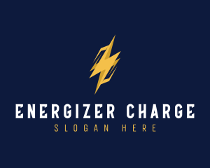 Lightning Bolt Electrical Power logo design