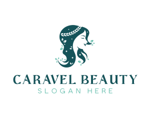 Organic Beauty Salon logo design