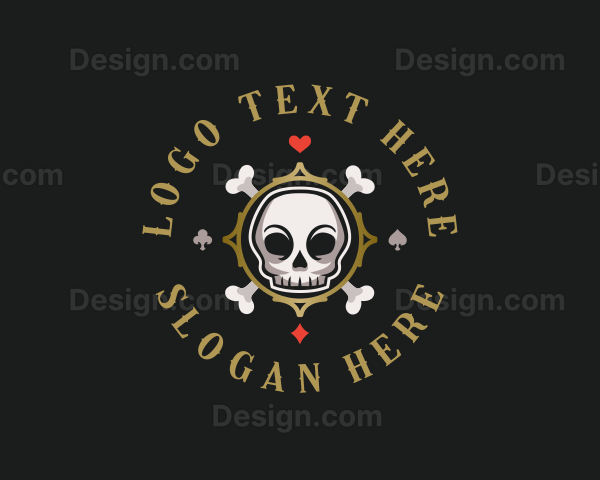 Skull Poker Casino Logo