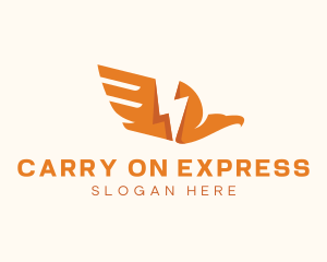 Eagle Logistics Express logo design