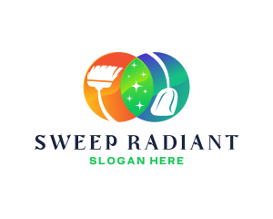 Cleaning Broom Dustpan logo