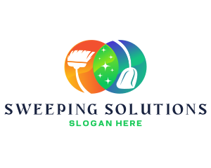 Cleaning Broom Dustpan logo
