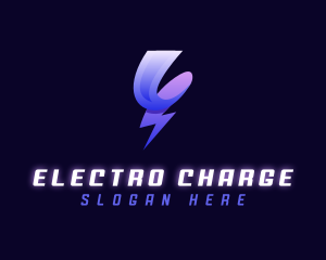 Lightning Bolt Electric logo design