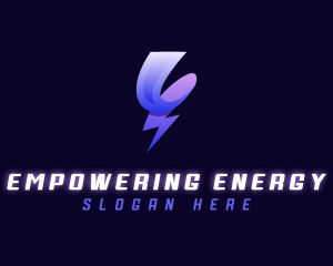 Lightning Bolt Electric logo design