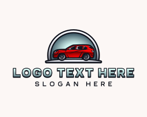 Car SUV Mechanic logo