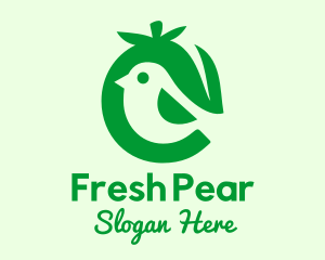 Green Fruit Bird logo