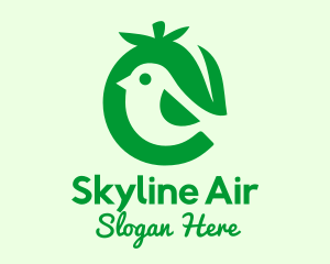 Green Fruit Bird logo