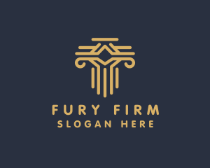 Modern Pillar Firm logo design