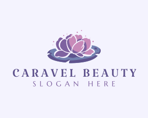 Lotus Flower Beauty logo design