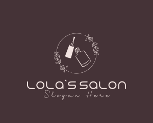 Beauty Nail Salon logo design