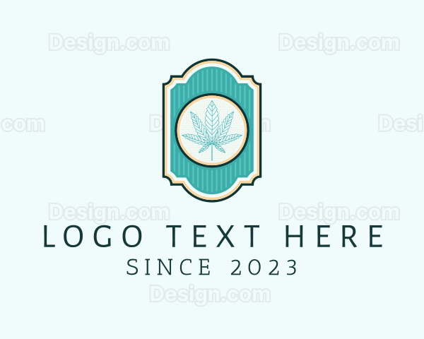 Marijuana Weed Leaf Logo