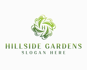 Herbal Wellness Garden logo design