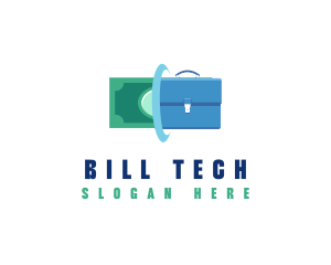 Entrepreneur Money Briefcase logo