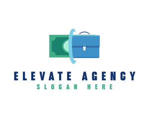Entrepreneur Money Briefcase logo