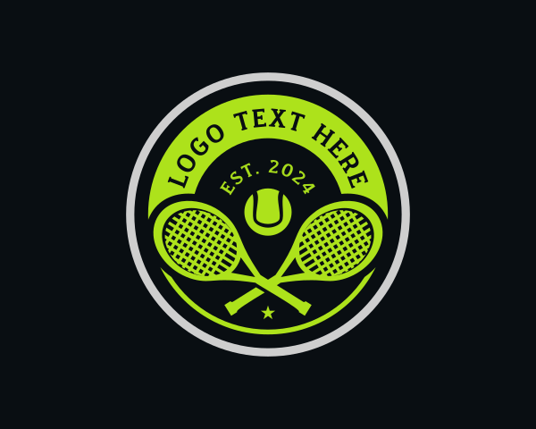  Tennis Sports Ball logo