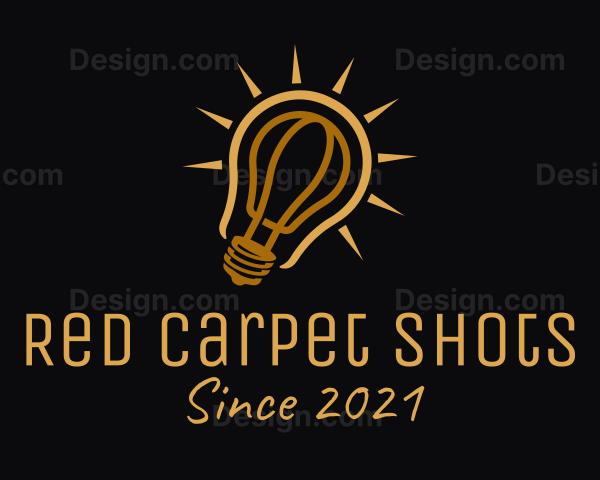 Light Bulb Fixture Logo