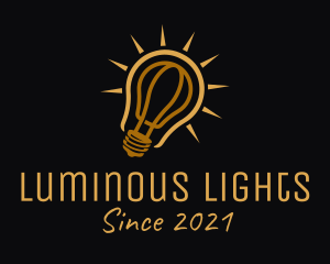 Light Bulb Fixture  logo design