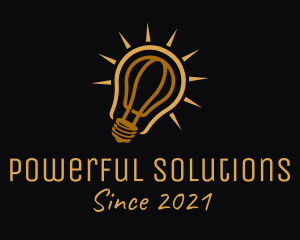 Light Bulb Fixture  logo design