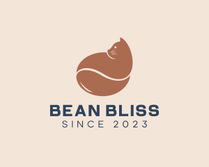 Cat Coffee Bean logo