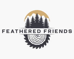 Woodwork Wood Sawmill logo design